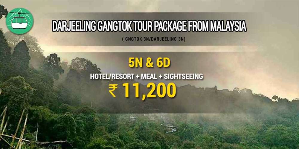 Darjeeling Sikkim Gangtok tour package from Malaysia